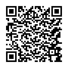 QR kód a telefonszámhoz +12167984765