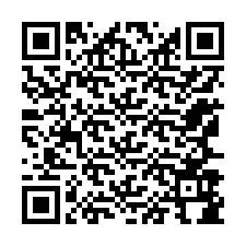 QR-код для номера телефона +12167984767