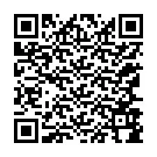 QR kód a telefonszámhoz +12167984768