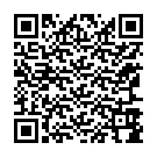 QR Code pour le numéro de téléphone +12167984806