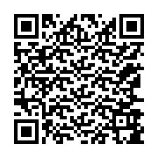 Codice QR per il numero di telefono +12167985399