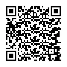 Código QR para número de teléfono +12167985938