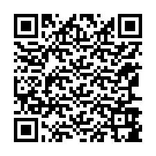 Código QR para número de telefone +12167985942