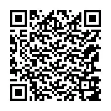 Código QR para número de telefone +12167987155