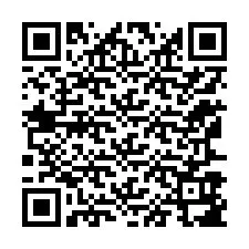 QR kód a telefonszámhoz +12167987156