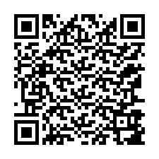 QR код за телефонен номер +12167987158