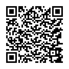 Codice QR per il numero di telefono +12167987948