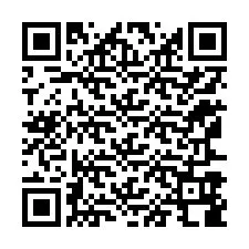 Código QR para número de telefone +12167988052