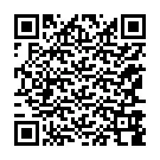 QR-code voor telefoonnummer +12167988072