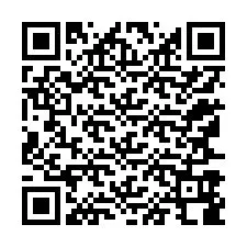 Código QR para número de teléfono +12167988078