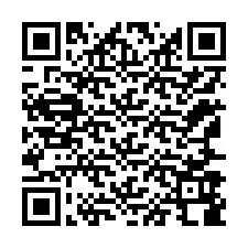 Codice QR per il numero di telefono +12167988381