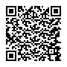 QR-koodi puhelinnumerolle +12167988386