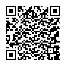 QR-код для номера телефона +12167989070