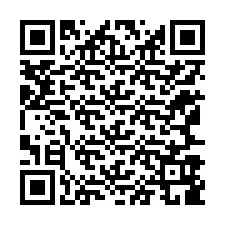 Kode QR untuk nomor Telepon +12167989122