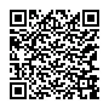 QR код за телефонен номер +12167989124