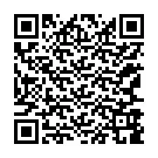 Código QR para número de teléfono +12167989130