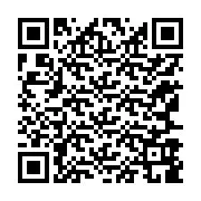 Código QR para número de teléfono +12167989132