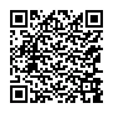 QR Code สำหรับหมายเลขโทรศัพท์ +12167989316