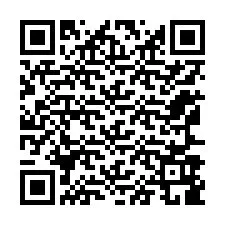 Codice QR per il numero di telefono +12167989317