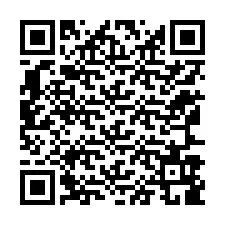 QR kód a telefonszámhoz +12167989506