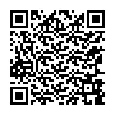 QR-koodi puhelinnumerolle +12167989516