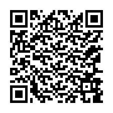 QR-код для номера телефона +12167989719