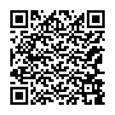 Código QR para número de teléfono +12167989725