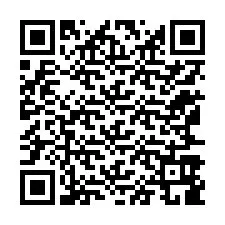 QR-Code für Telefonnummer +12167989896