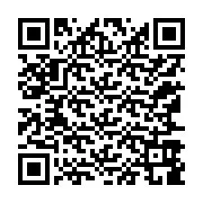 QR kód a telefonszámhoz +12167989898