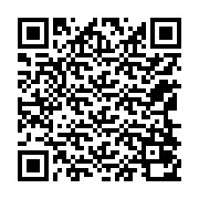 Codice QR per il numero di telefono +12168070243