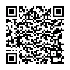 QR-koodi puhelinnumerolle +12168070654