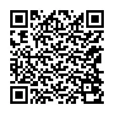 Código QR para número de teléfono +12168070666