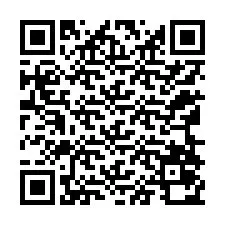 Kod QR dla numeru telefonu +12168070708