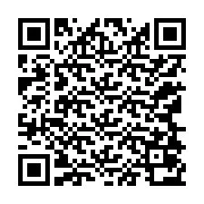 QR-code voor telefoonnummer +12168072138