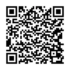 QR код за телефонен номер +12168072232