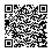 QR-Code für Telefonnummer +12168072722