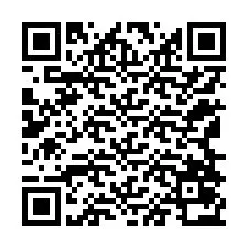 Kode QR untuk nomor Telepon +12168072724