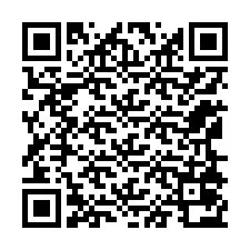 QR-koodi puhelinnumerolle +12168072857