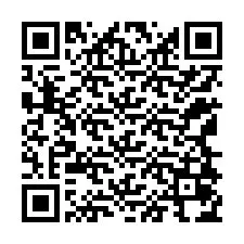 QR Code สำหรับหมายเลขโทรศัพท์ +12168074060