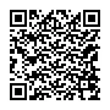 QR-Code für Telefonnummer +12168074955