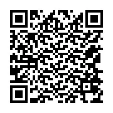 QR-Code für Telefonnummer +12168074973