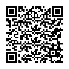 QR Code สำหรับหมายเลขโทรศัพท์ +12168075006