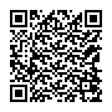 Kode QR untuk nomor Telepon +12168075281