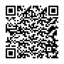 Código QR para número de teléfono +12168075621