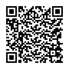 QR-Code für Telefonnummer +12168075806