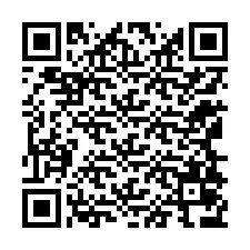 QR Code สำหรับหมายเลขโทรศัพท์ +12168076566