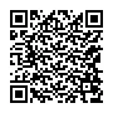 QR-Code für Telefonnummer +12168076576