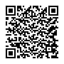 QR код за телефонен номер +12168076839