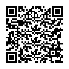 Codice QR per il numero di telefono +12168076842