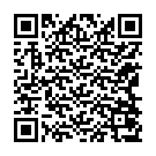 Kode QR untuk nomor Telepon +12168077326